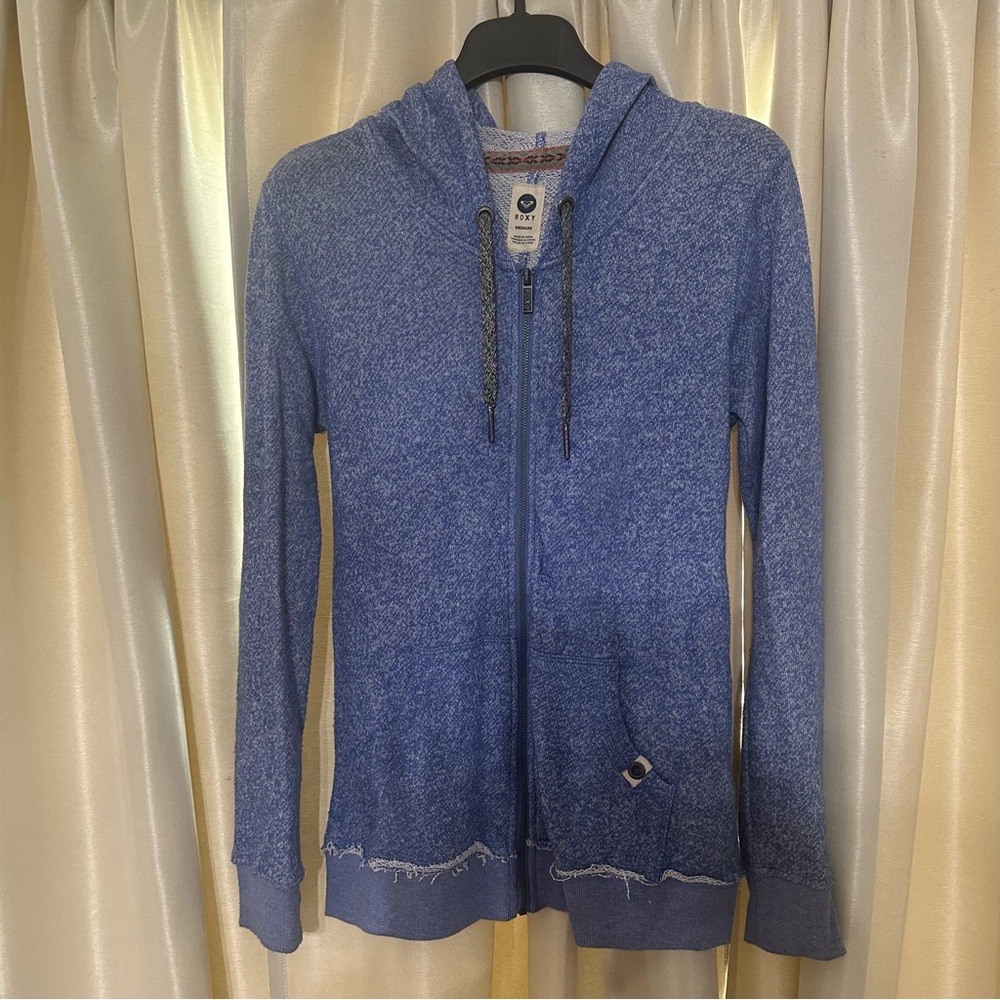 Roxy Zip Up Hoodie Size M